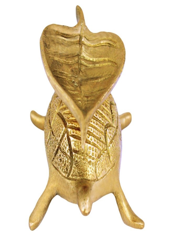 ات او اس 365 مصباح زيتي بتصميم سلحفاة من النحاس الأصفر من ITOS365، مثالي للطقوس الدينية، والاحتفالات، وديكور المنزل، والتحف، وديكورات حفلات الانتقال إلى منزل جديد. - Image 3